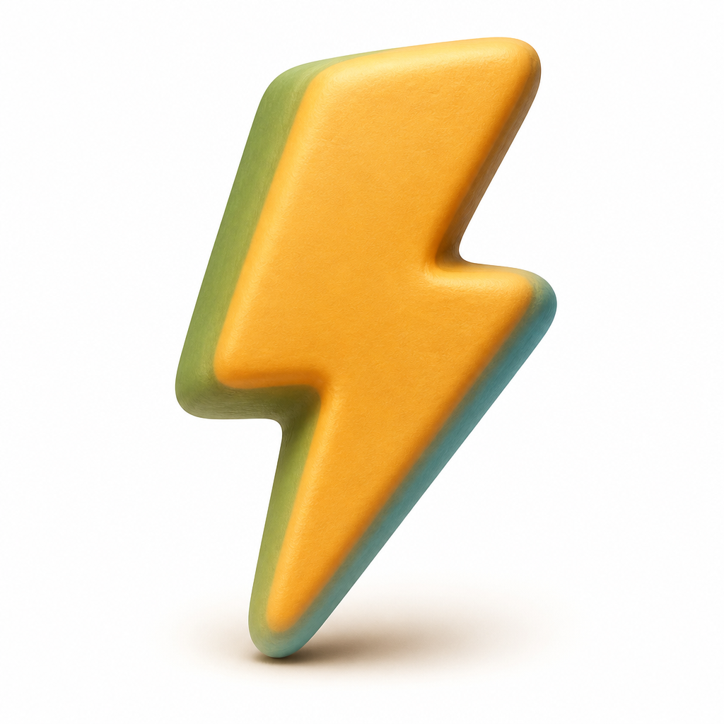 3D-Icon: Schneller Service